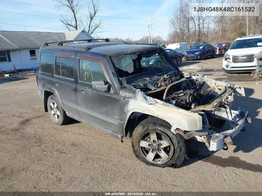 2008 Jeep Commander Sport VIN: 1J8HG48K48C161532 Lot: 44357089