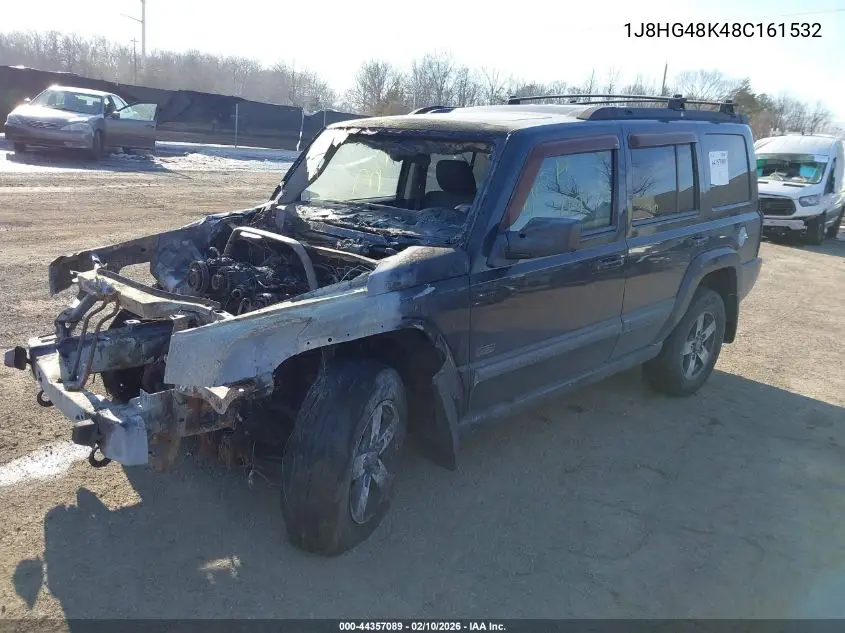 2008 Jeep Commander Sport VIN: 1J8HG48K48C161532 Lot: 44357089