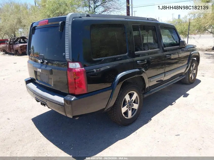 2008 Jeep Commander Sport VIN: 1J8HH48N98C182139 Lot: 45515795