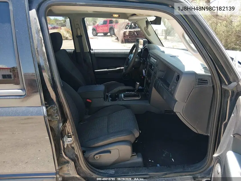 2008 Jeep Commander Sport VIN: 1J8HH48N98C182139 Lot: 45515795