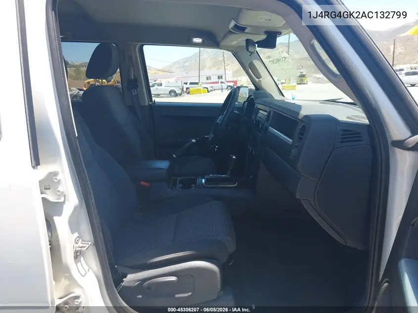 2010 Jeep Commander Sport VIN: 1J4RG4GK2AC132799 Lot: 45306207