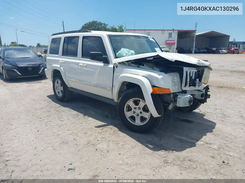 2010 Jeep Commander Sport VIN: 1J4RG4GKXAC130296 Lot: 45552033
