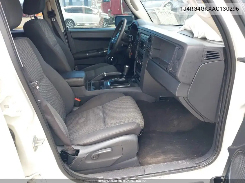 2010 Jeep Commander Sport VIN: 1J4RG4GKXAC130296 Lot: 45552033