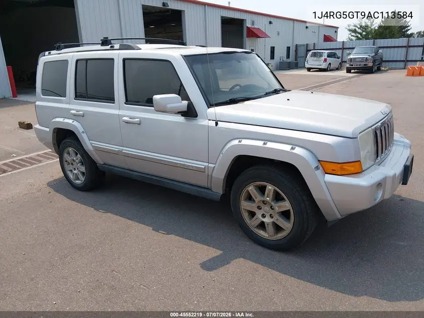 2010 Jeep Commander Limited VIN: 1J4RG5GT9AC113584 Lot: 45552219