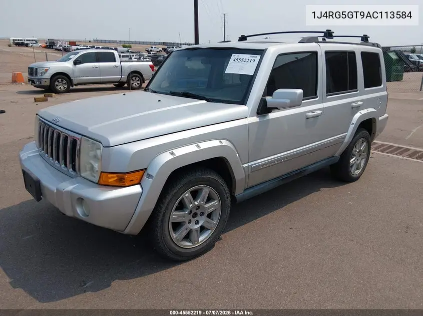 2010 Jeep Commander Limited VIN: 1J4RG5GT9AC113584 Lot: 45552219