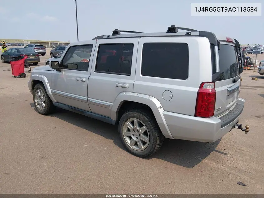 2010 Jeep Commander Limited VIN: 1J4RG5GT9AC113584 Lot: 45552219