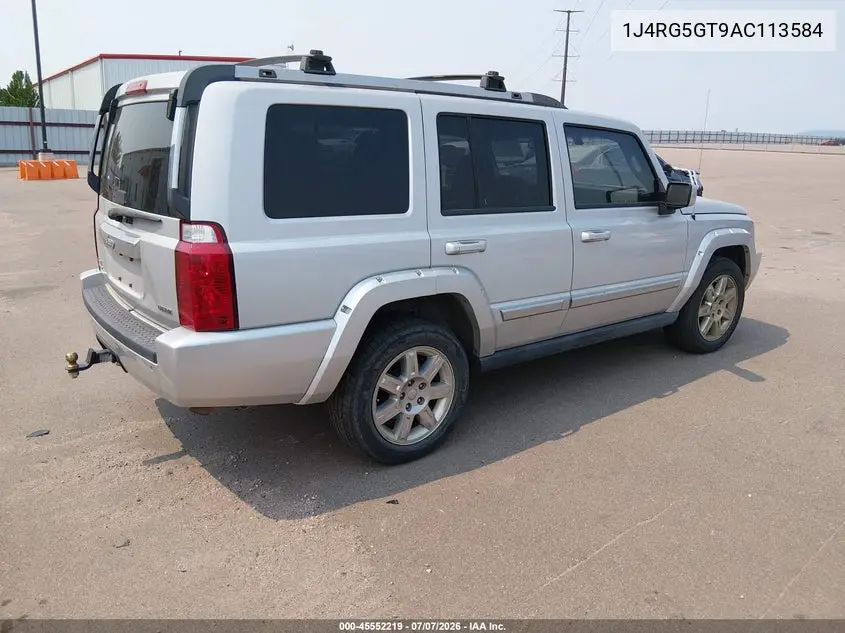 2010 Jeep Commander Limited VIN: 1J4RG5GT9AC113584 Lot: 45552219