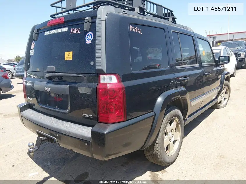 2010 Jeep Commander Sport VIN: 1J4RG4GT5AC121983 Lot: 45571211
