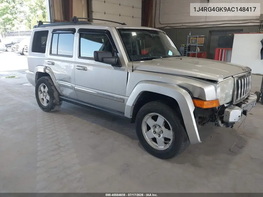 2010 Jeep Commander Sport VIN: 1J4RG4GK9AC148417 Lot: 45584638