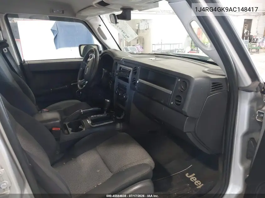 2010 Jeep Commander Sport VIN: 1J4RG4GK9AC148417 Lot: 45584638