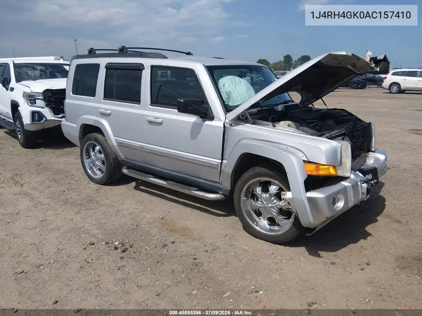 2010 Jeep Commander Sport VIN: 1J4RH4GK0AC157410 Lot: 45595396