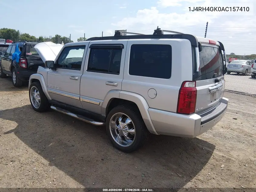 2010 Jeep Commander Sport VIN: 1J4RH4GK0AC157410 Lot: 45595396