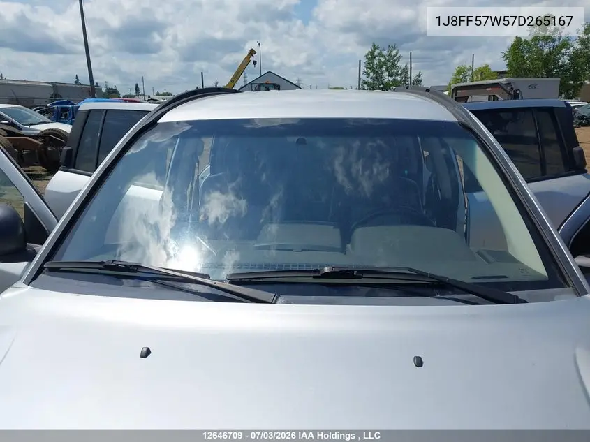 2007 Jeep Compass Limited VIN: 1J8FF57W57D265167 Lot: 12646709