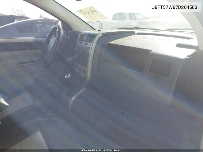 1J8FT57W87D204503 2007 Jeep Compass Limited
