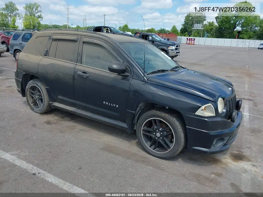 2007 Jeep Compass Sport VIN: 1J8FF47W27D356262 Lot: 45462181