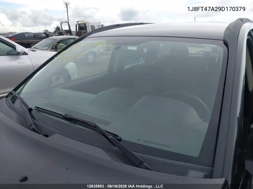 2009 Jeep Compass Sport VIN: 1J8FT47A29D170379 Lot: 12635983