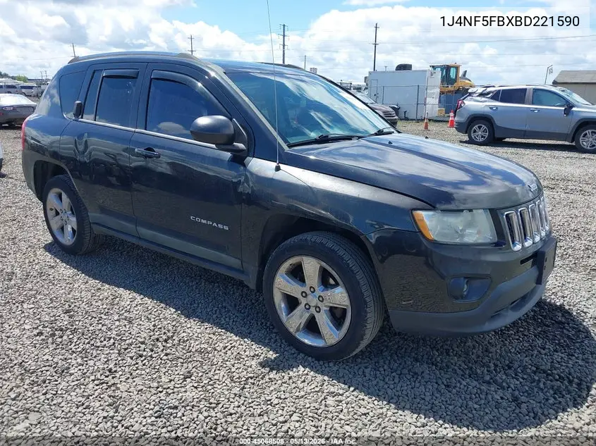 2011 Jeep Compass Limited VIN: 1J4NF5FBXBD221590 Lot: 45068508