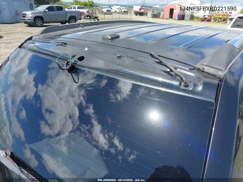 2011 Jeep Compass Limited VIN: 1J4NF5FBXBD221590 Lot: 45068508
