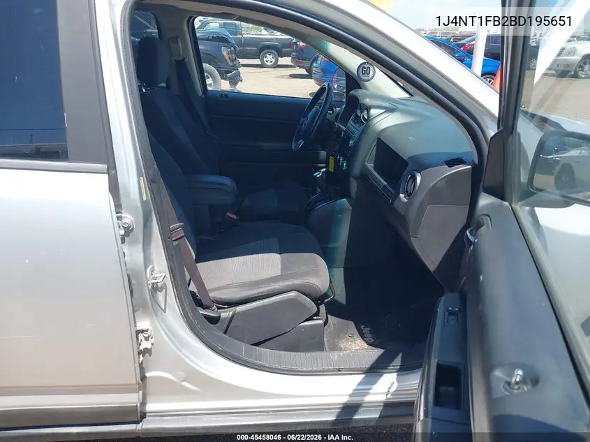 2011 Jeep Compass VIN: 1J4NT1FB2BD195651 Lot: 45458046