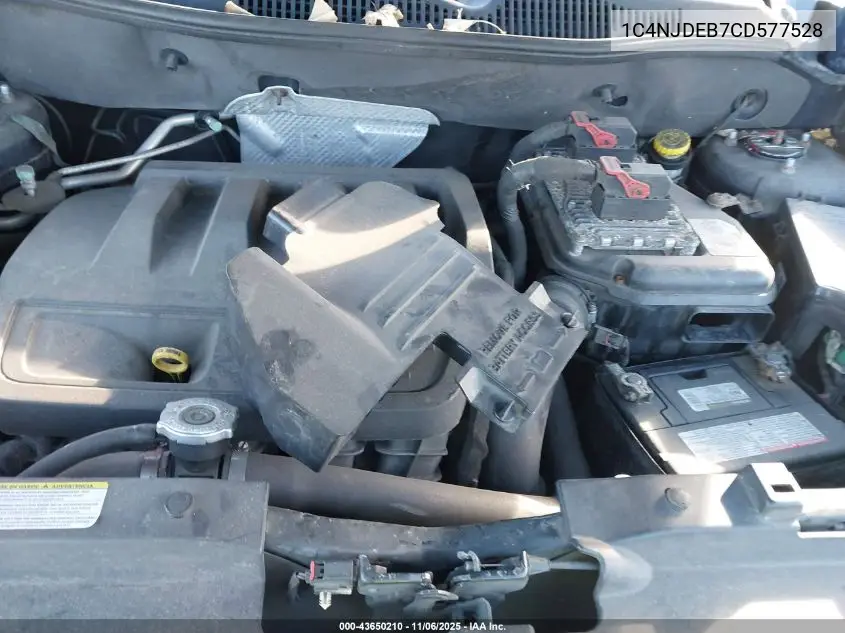 1C4NJDEB7CD577528 2012 Jeep Compass Latitude