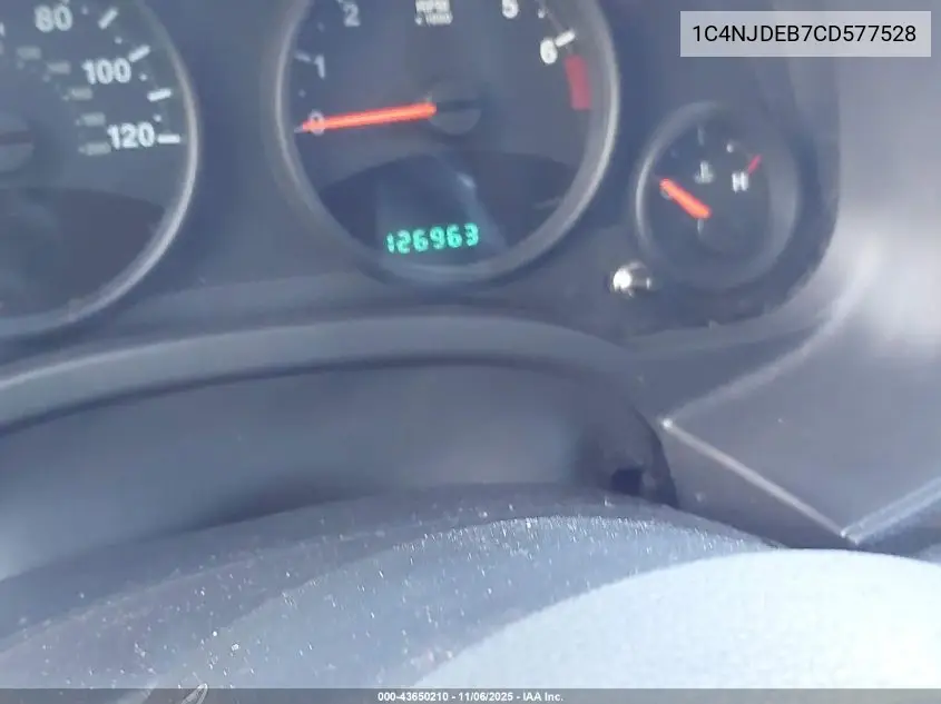 1C4NJDEB7CD577528 2012 Jeep Compass Latitude