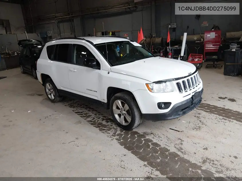 2013 Jeep Compass Sport VIN: 1C4NJDBB4DD275099 Lot: 45524375