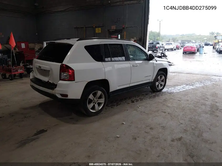 2013 Jeep Compass Sport VIN: 1C4NJDBB4DD275099 Lot: 45524375