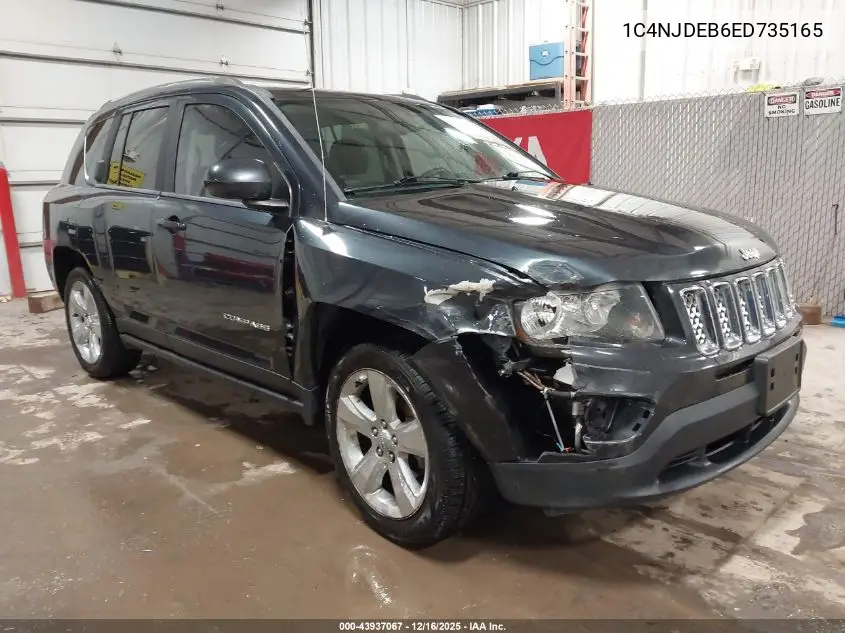 1C4NJDEB6ED735165 2014 Jeep Compass Latitude