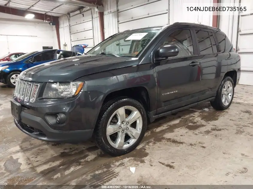 1C4NJDEB6ED735165 2014 Jeep Compass Latitude