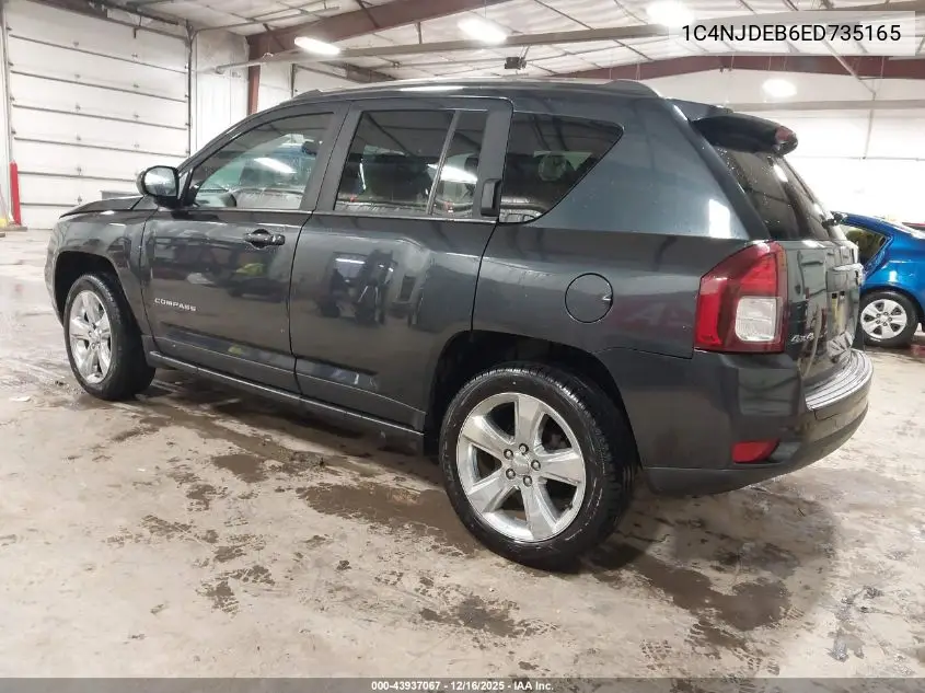1C4NJDEB6ED735165 2014 Jeep Compass Latitude