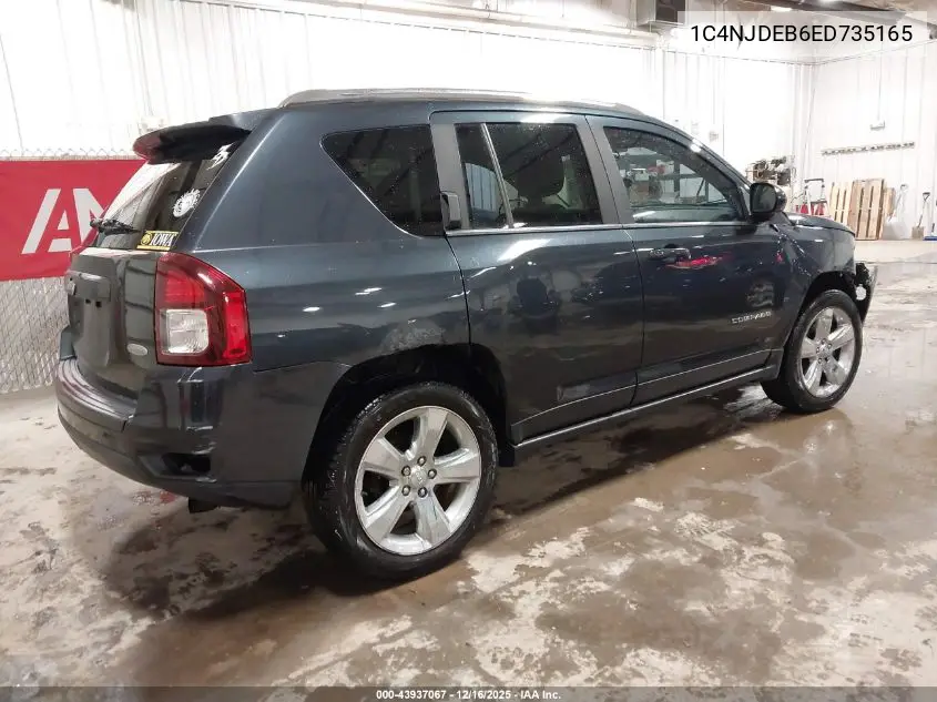 1C4NJDEB6ED735165 2014 Jeep Compass Latitude