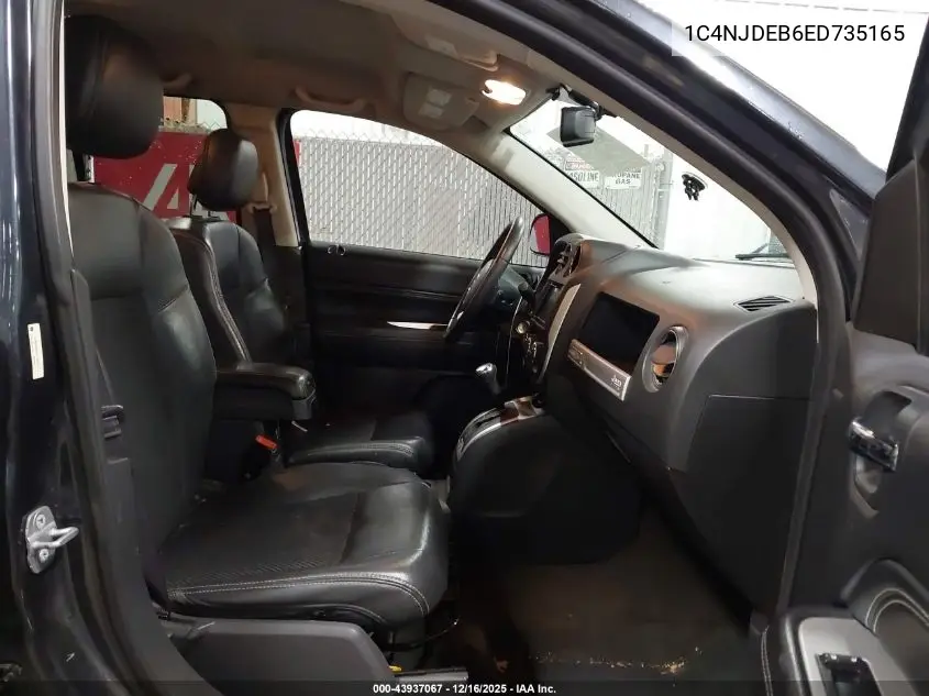 1C4NJDEB6ED735165 2014 Jeep Compass Latitude