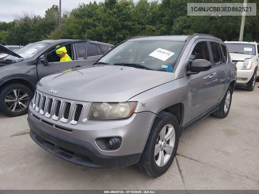 2014 Jeep Compass Sport VIN: 1C4NJCBB3ED862521 Lot: 45620724