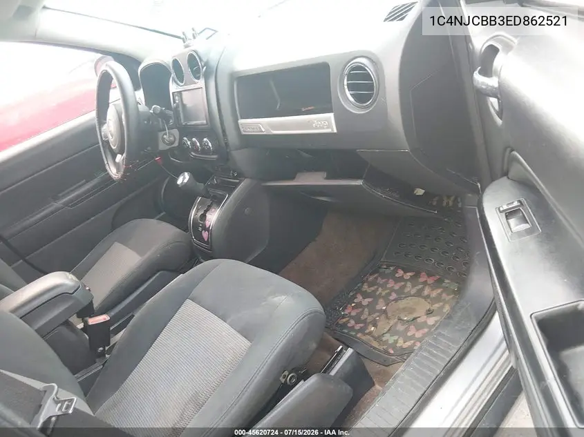 2014 Jeep Compass Sport VIN: 1C4NJCBB3ED862521 Lot: 45620724