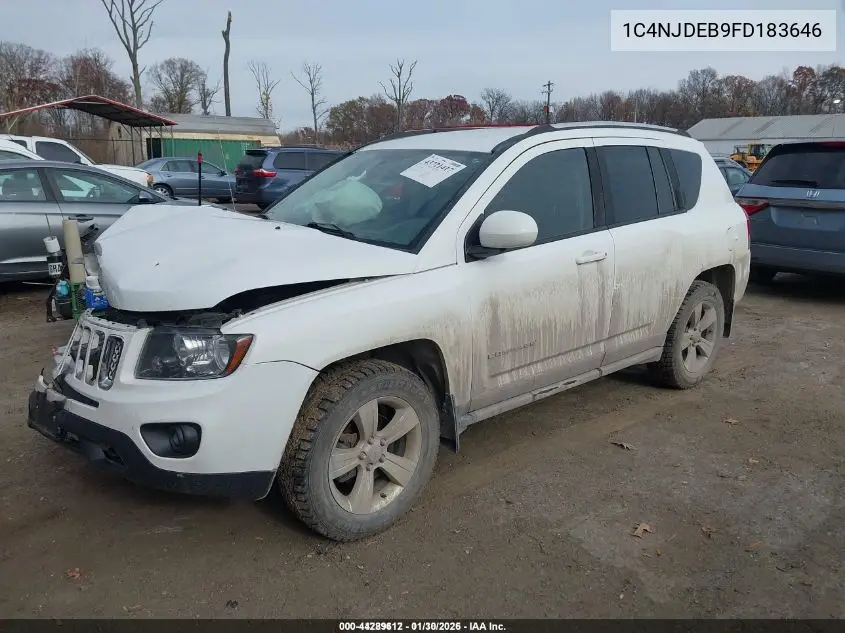 1C4NJDEB9FD183646 2015 Jeep Compass Latitude