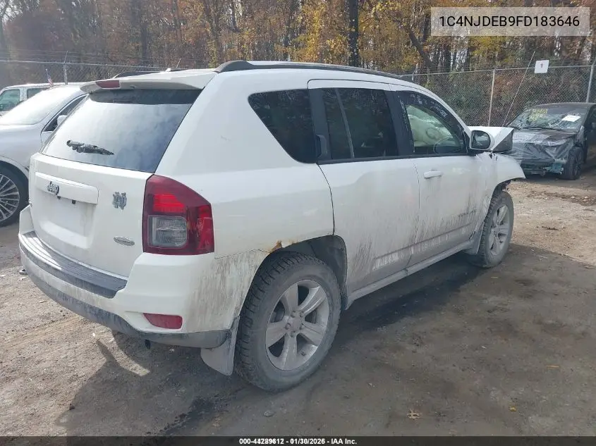 1C4NJDEB9FD183646 2015 Jeep Compass Latitude
