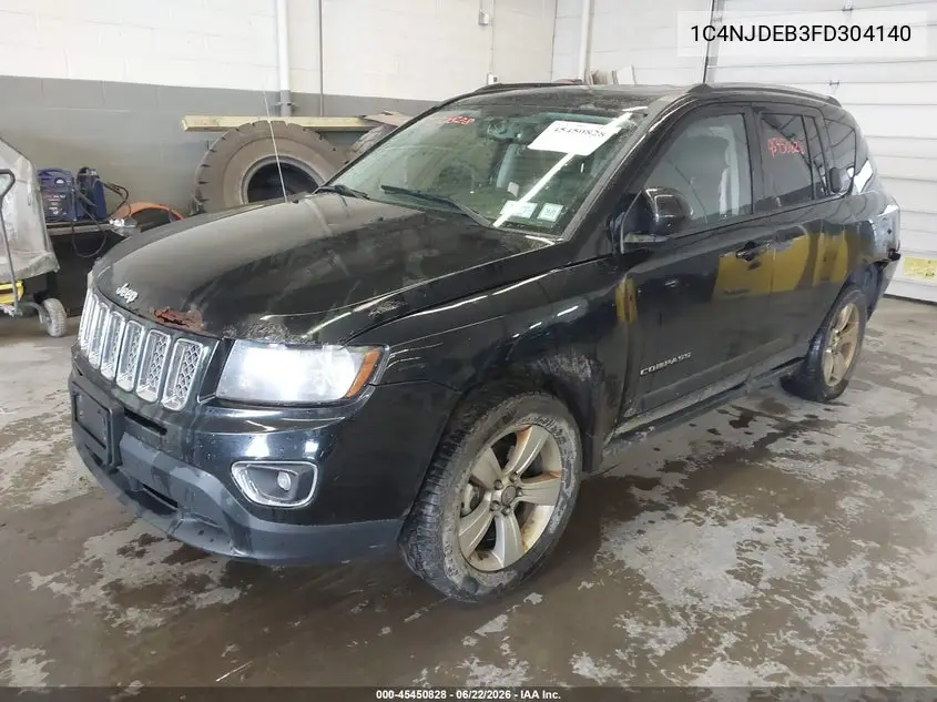 2015 Jeep Compass High Altitude Edition VIN: 1C4NJDEB3FD304140 Lot: 45450828