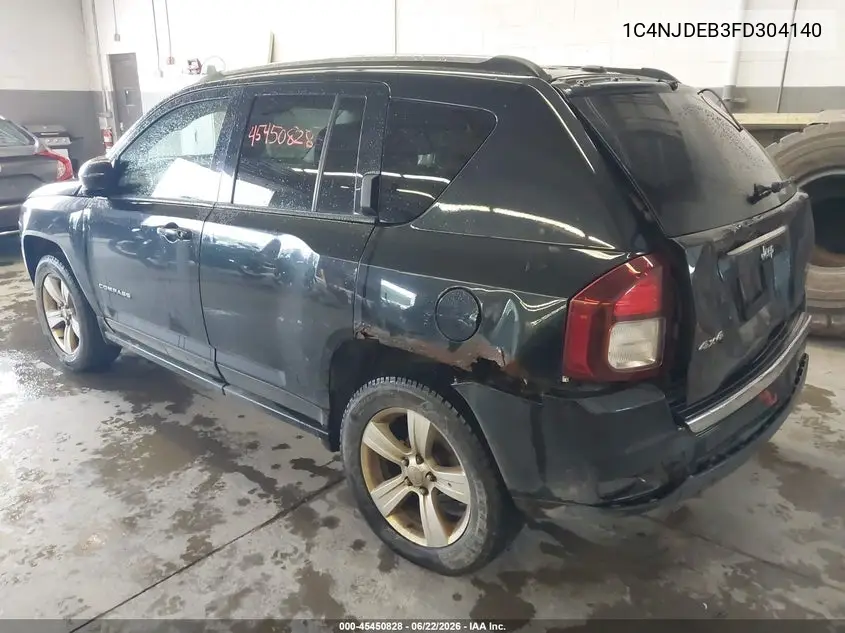 2015 Jeep Compass High Altitude Edition VIN: 1C4NJDEB3FD304140 Lot: 45450828