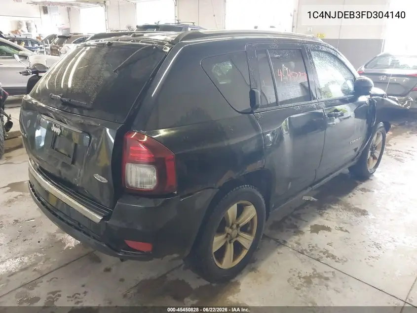 2015 Jeep Compass High Altitude Edition VIN: 1C4NJDEB3FD304140 Lot: 45450828