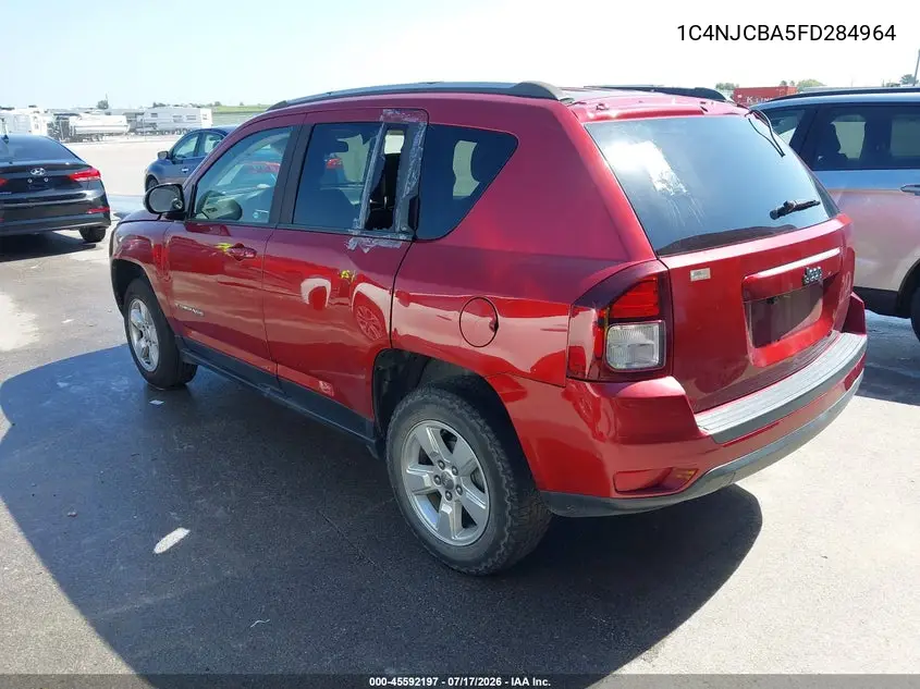 2015 Jeep Compass Sport VIN: 1C4NJCBA5FD284964 Lot: 45592197