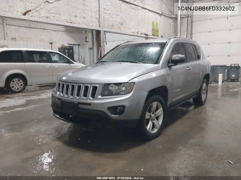 2015 Jeep Compass Sport VIN: 1C4NJDBB6FD332602 Lot: 45673803