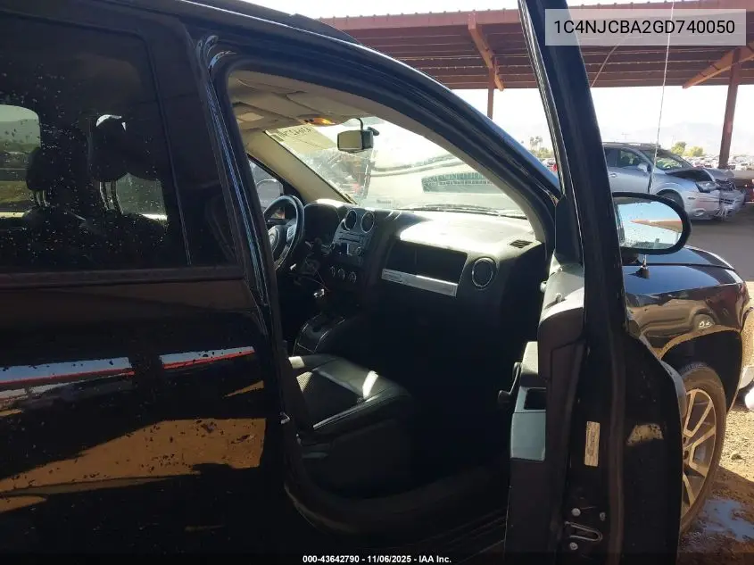 1C4NJCBA2GD740050 2016 Jeep Compass Sport Se