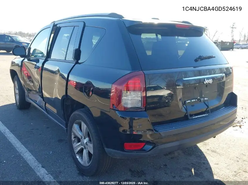 1C4NJCBA4GD524619 2016 Jeep Compass Sport