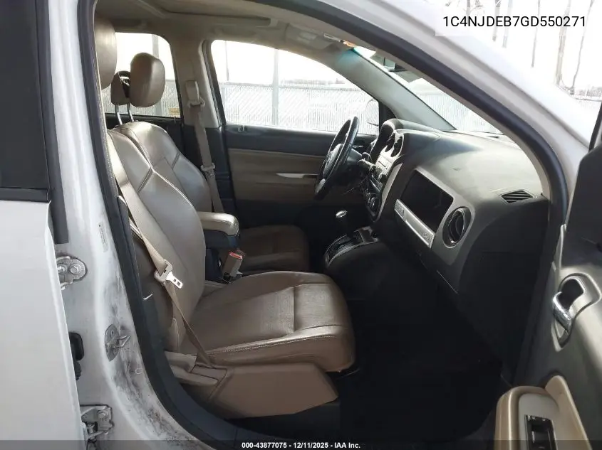 1C4NJDEB7GD550271 2016 Jeep Compass High Altitude Edition