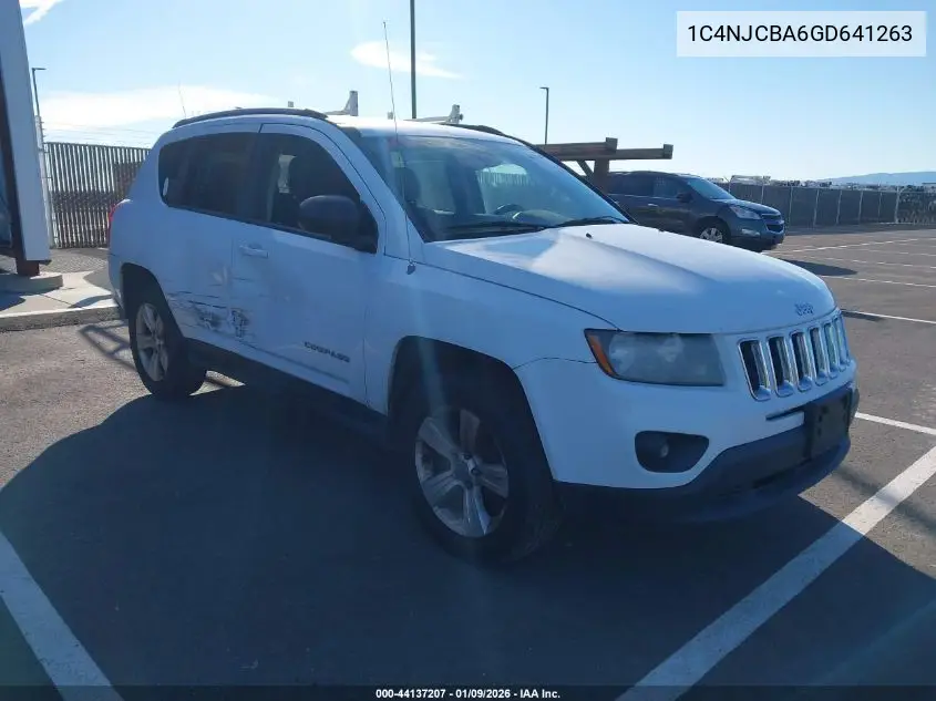 1C4NJCBA6GD641263 2016 Jeep Compass Sport