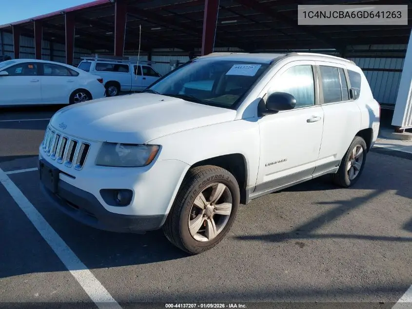 1C4NJCBA6GD641263 2016 Jeep Compass Sport
