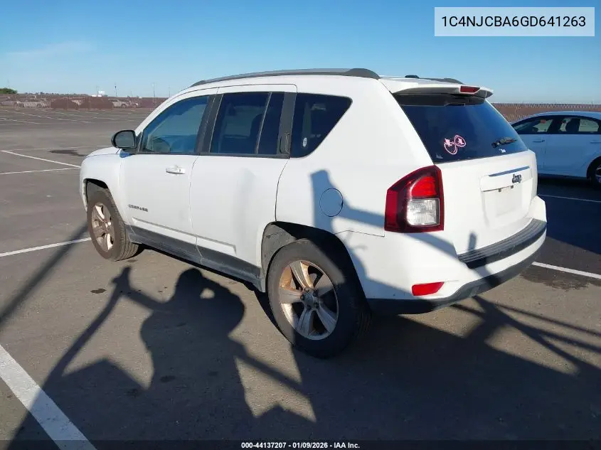 1C4NJCBA6GD641263 2016 Jeep Compass Sport