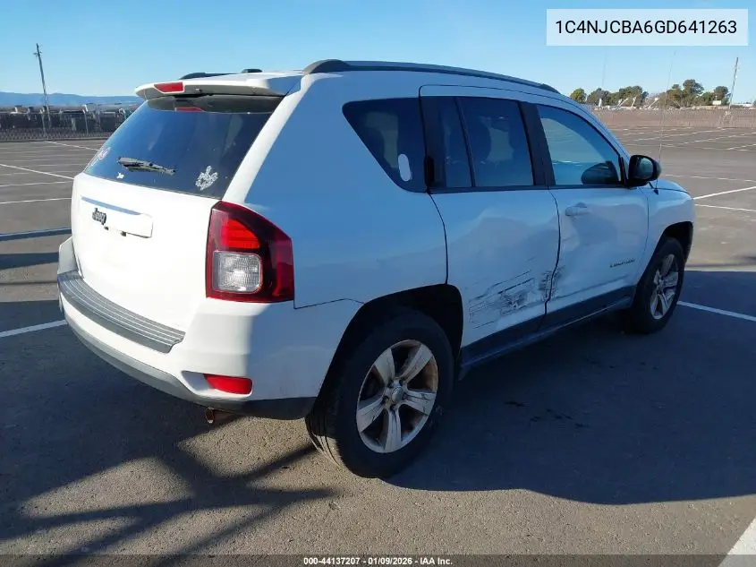 1C4NJCBA6GD641263 2016 Jeep Compass Sport