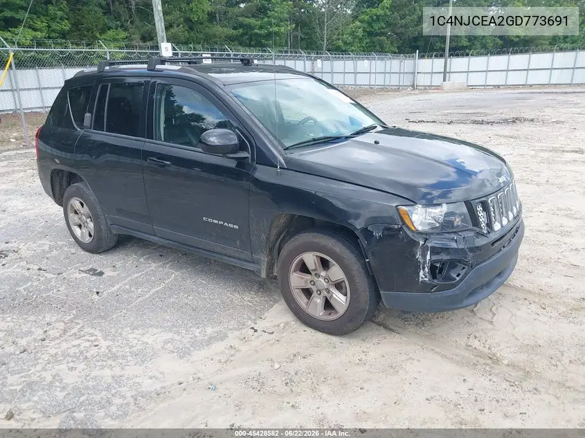 2016 Jeep Compass Latitude VIN: 1C4NJCEA2GD773691 Lot: 45428582
