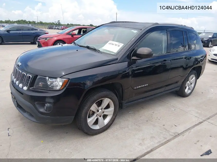 2017 Jeep Compass Sport VIN: 1C4NJCBA4HD124044 Lot: 45567878